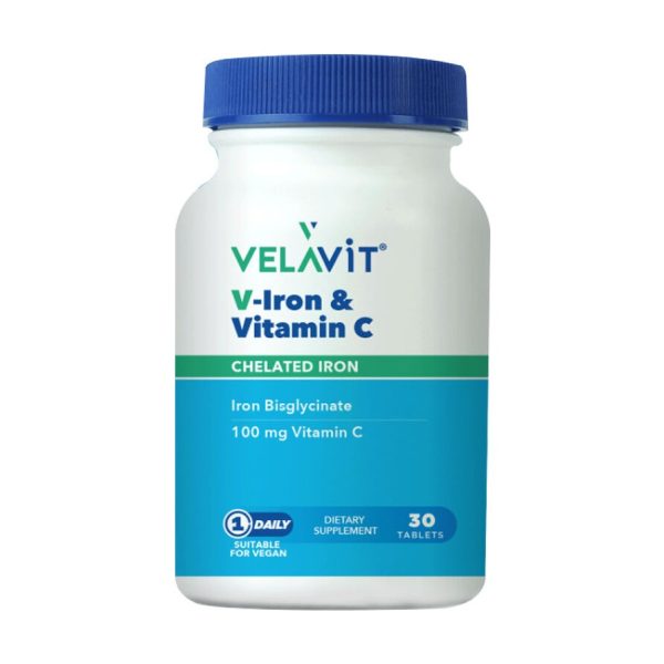 Velavit V Iron Vitamin C 30 Tablet