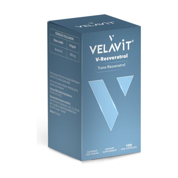 Velavit V-Resveratrol 120 Kapsül