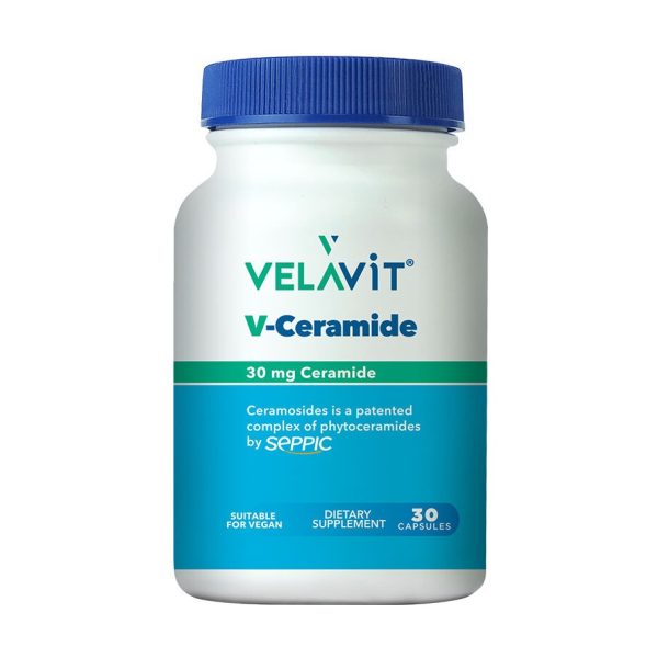 Velavit Viva Ceramide Seramid İçeren Takviye Edici Gıda 30 Kapsül