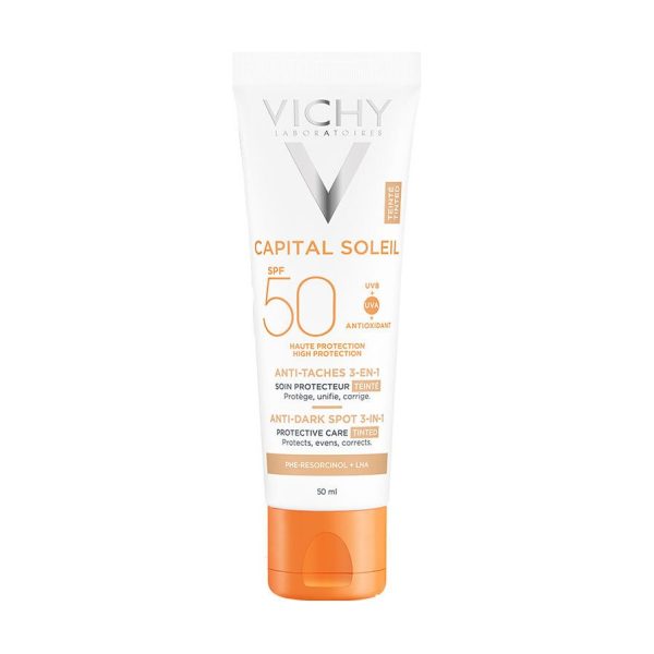 Vichy Capital Soleil Anti-Dark Spot Teinte Tinted SPF50+ 50 ml