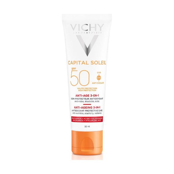 Vichy Capital Soleil SPF 50 Anti Age Güneş Kremi 50 ml