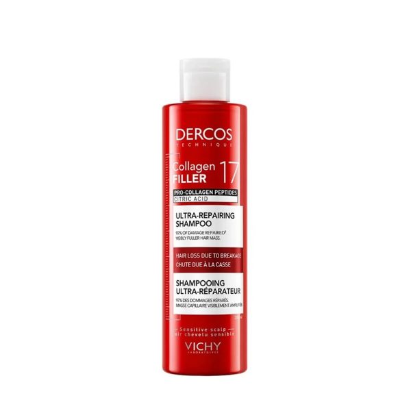 Vichy Dercos Collagen 17 Filler Tüm Saç Tipleri İçin Şampuan 200 ml