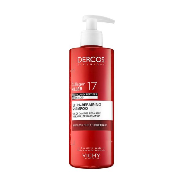 Vichy Dercos Collagen 17 Filler Tüm Saç Tipleri İçin Şampuan 400 ml