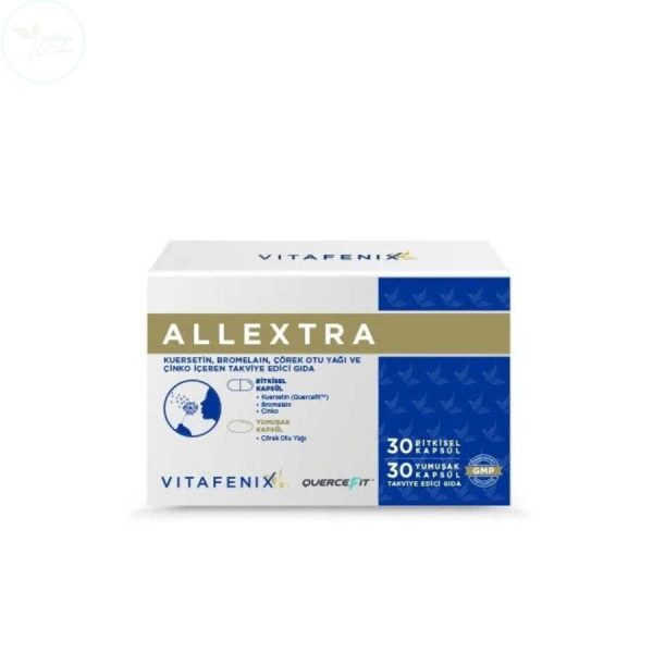 Vitafenix Allextra Kuersetin Çörek Otu Yağı 60 Kapsül