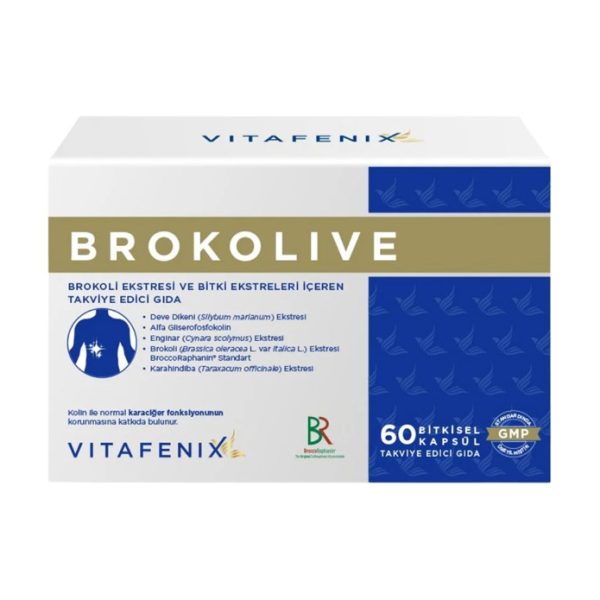 Vitafenix Brokolive 60 Kapsül