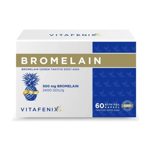 Vitafenix Bromelain 60 Kapsül