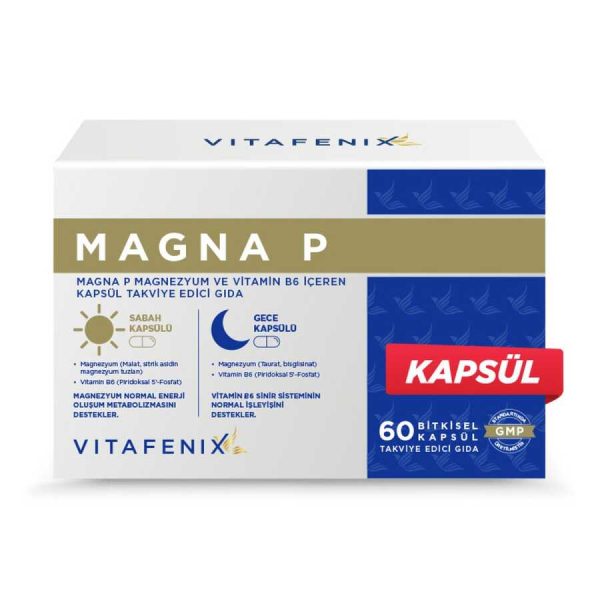 Vitafenix Magna-P 60 Kapsül