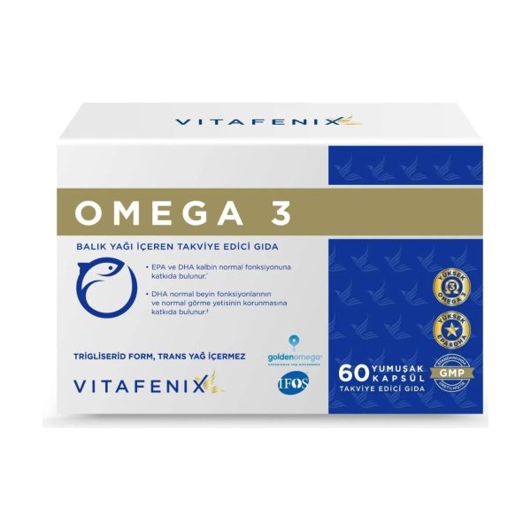 Vitafenix Omega 3 60 Kapsül