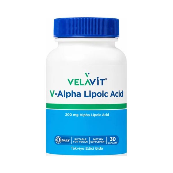 Velavit V-Alpha Lipoic Acid 30 Kapsül