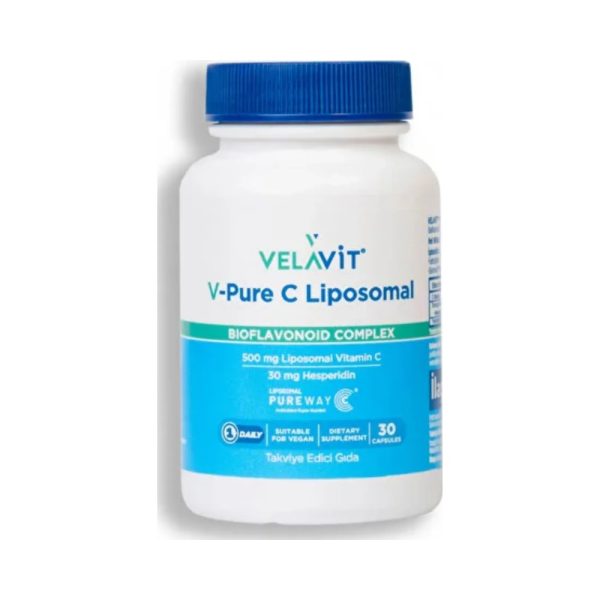 Velavit V-Pure C Liposomal Bioflavonoid Complex 30 Kapsül