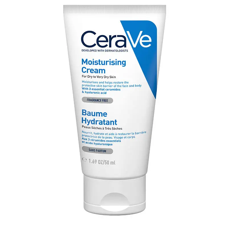 Cerave Nemlendirici Krem Kuru ve Çok Kuru Ciltler 50 ml - Görsel 1