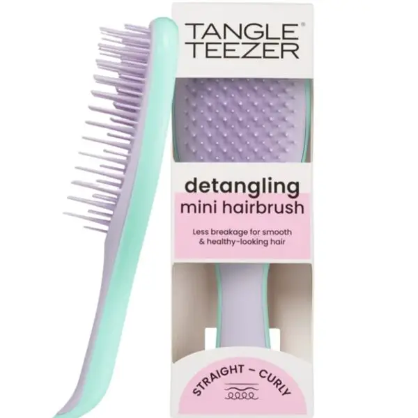 Tangle Teezer The Ultimate Detangler  Mint ve Lilac Eletriklenme Önleyici Mini Boy Tarak - Düz ve Kıvırcık Saçlar